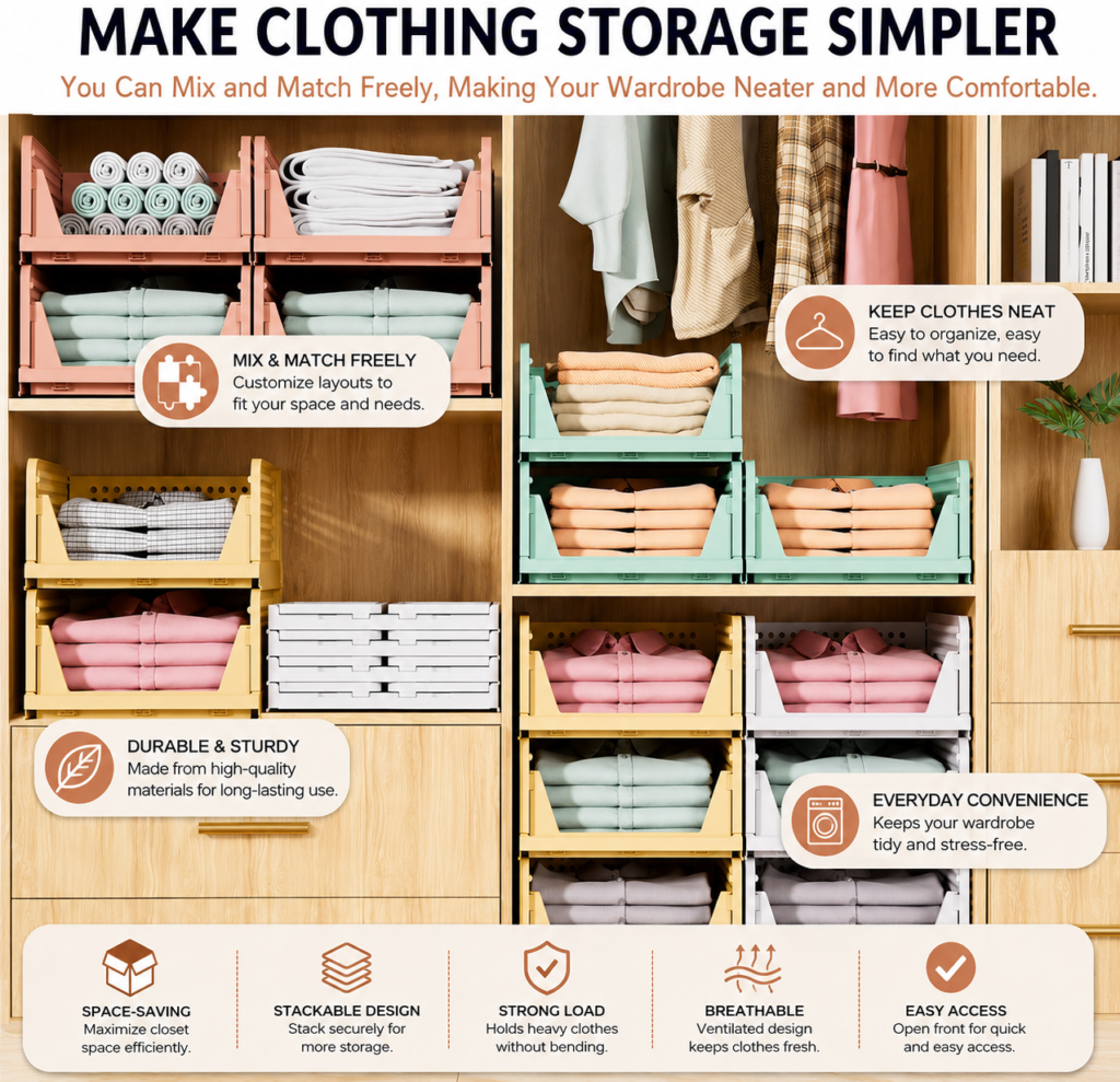foldable storage baskets that fold flat
